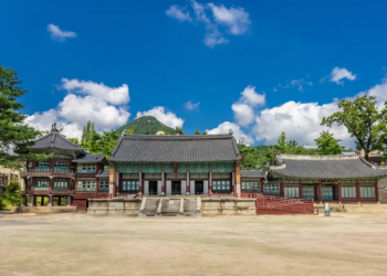 경복궁 집옥재 작은도서관 개방 오후의 필사